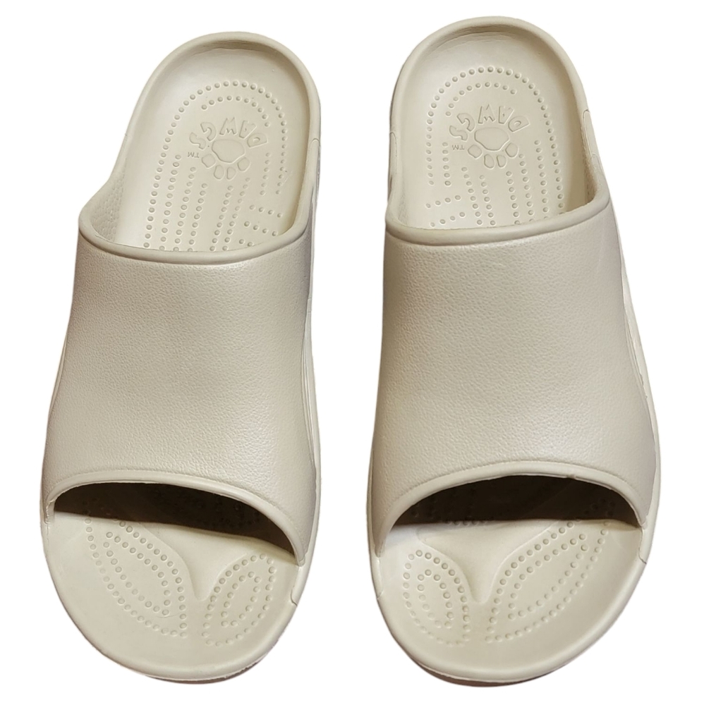 DAWGS Womens Nude Slide Sandals